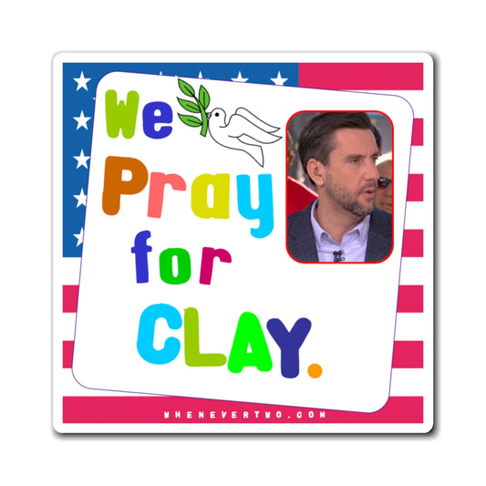 Clay Travis - We The People - Noah's Rainbow Magnet - 3'' - [324]