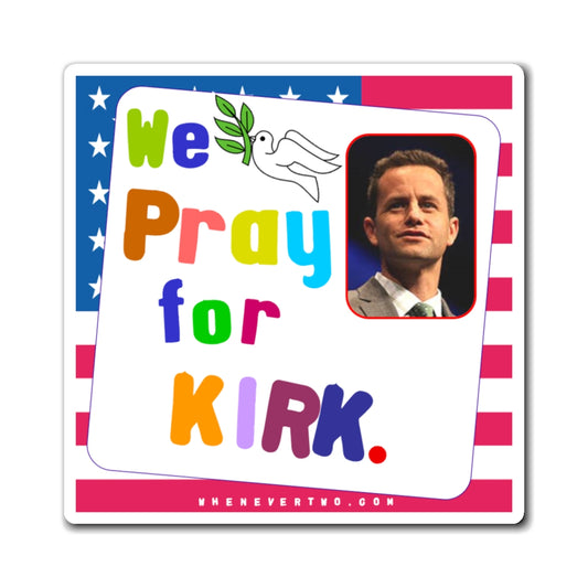 Kirk Cameron - We The People - Noah's Rainbow Magnet - 3'' - [63]