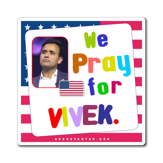 Vivek Ramaswamy - We The People - Noah's Rainbow Magnet - 3'' - [194]