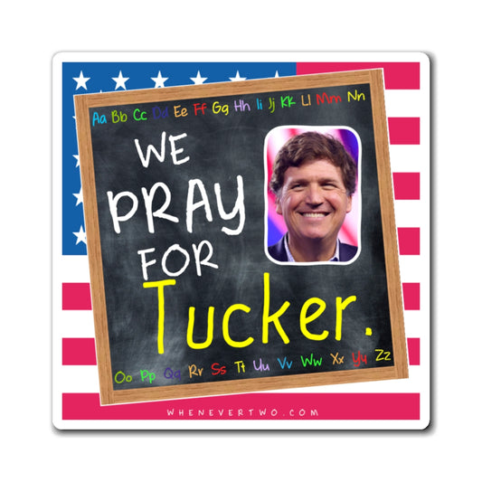 Tucker Carlson - We The People - The Blackboard Magnet - 3'' - [102]