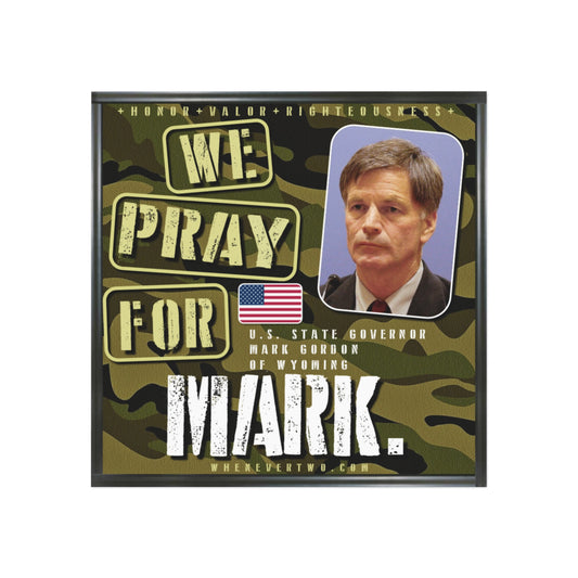 Mark Gordon - State Executive Governor Wyoming - The Man Cave Magnet - 3'' - [300]