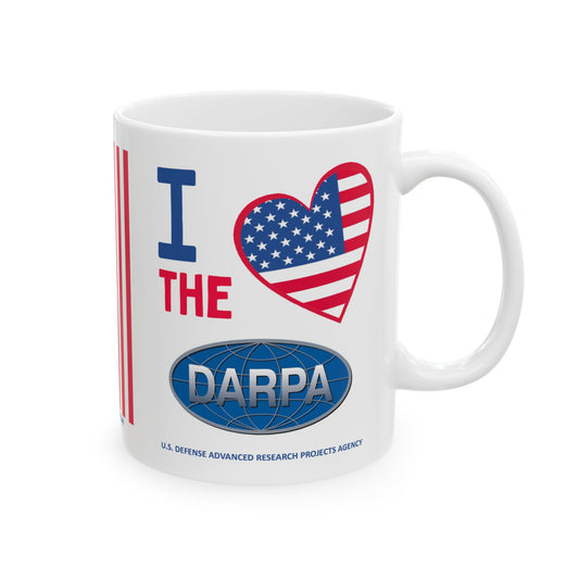 U.S. Defense Advanced Research Projects Agency - Major Agencies - I Love - Mug - 11 oz
