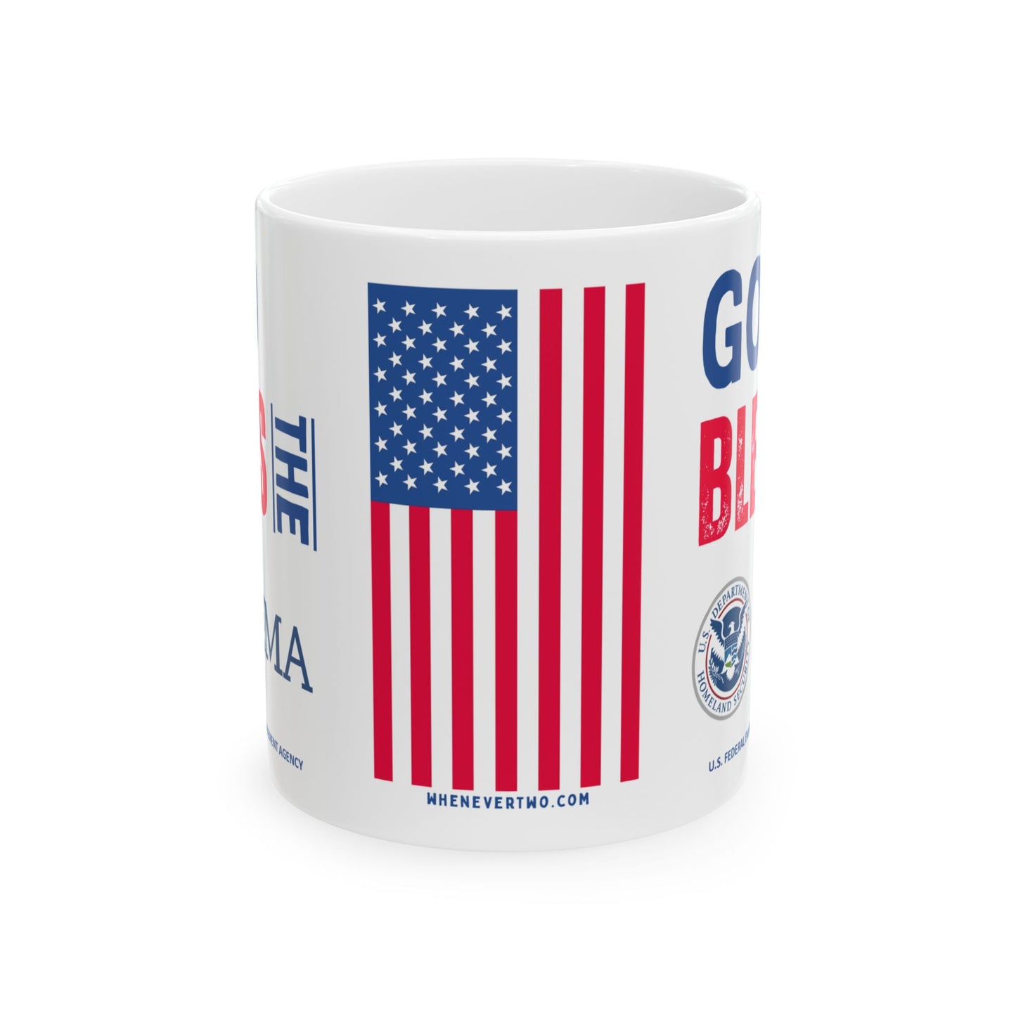 U.S. Federal Emergency Management Agency - Major Agencies - God Bless - Mug - 11 oz