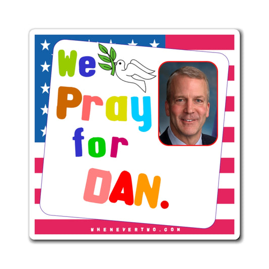 Dan Sullivan - Legislative Senator Alaska - Noah's Rainbow Magnet - 3'' - [259]