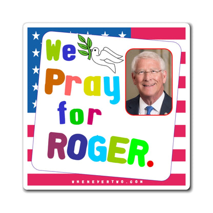 Roger Wicker - Legislative Senator Mississippi - Noah's Rainbow Magnet - 3'' - [263]