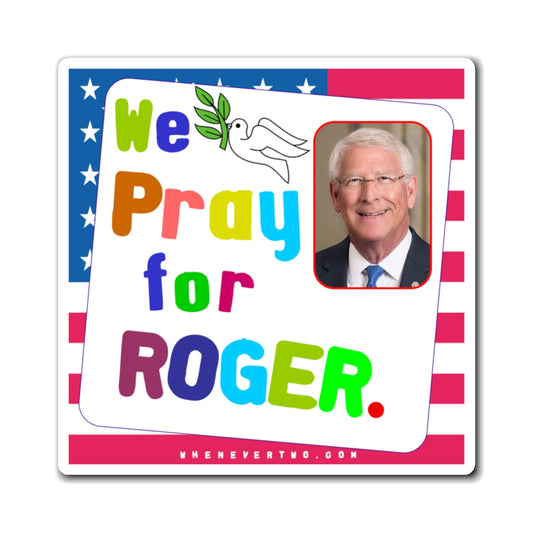 Roger Wicker - Legislative Senator Mississippi - Noah's Rainbow Magnet - 3'' - [263]