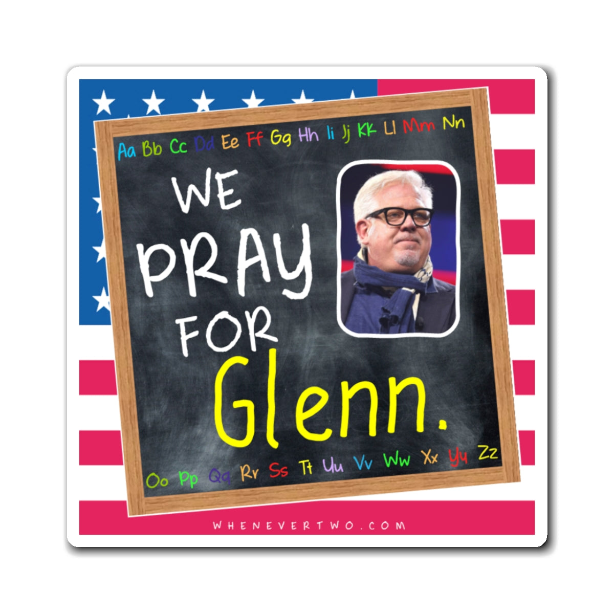 Glenn Beck - We The People - The Blackboard Magnet - 3'' - [37]