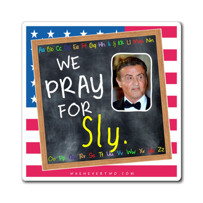 Sylvester Stallone - We The People - The Blackboard Magnet - 3'' - [322]