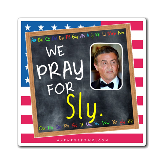 Sylvester Stallone - We The People - The Blackboard Magnet - 3'' - [322]