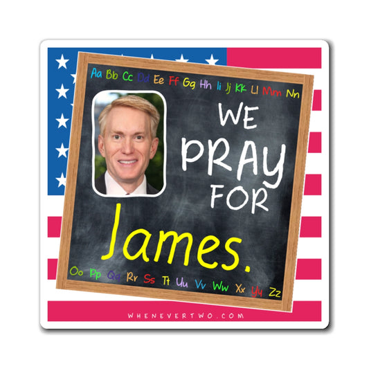 James Lankford - Legislative Senator Oklahoma - The Blackboard Magnet - 3'' - [240]