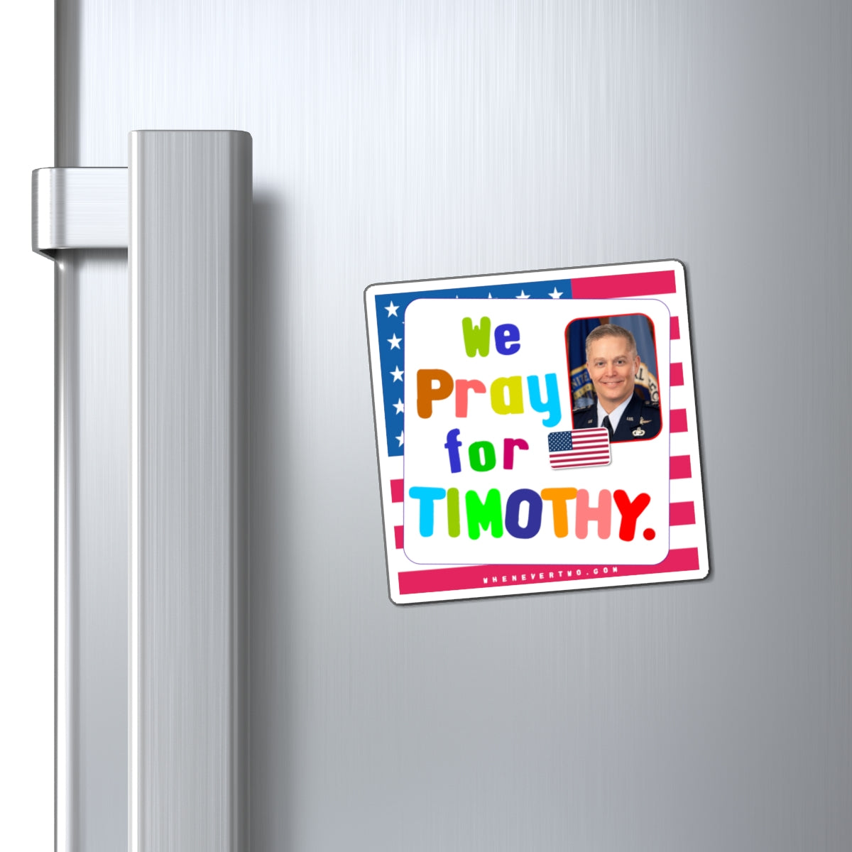 General Timothy D. Haugh - Executive Cabinet NSA Director - Noah's Rainbow Magnet - 3'' - [111]