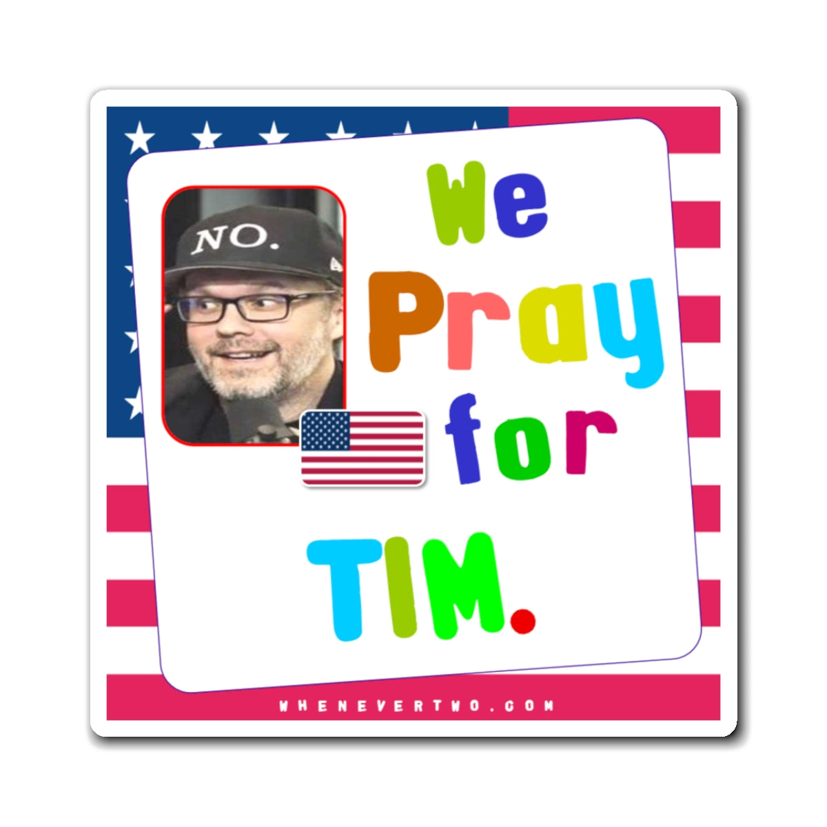 Tim Young - We The People - Noah's Rainbow Magnet - 3'' - [188]