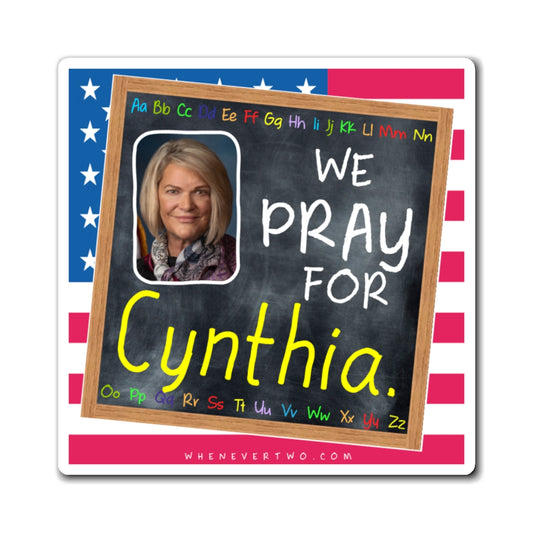 Cynthia Lummis - Legislative Senator Wyoming - The Blackboard Magnet - 3'' - [242]