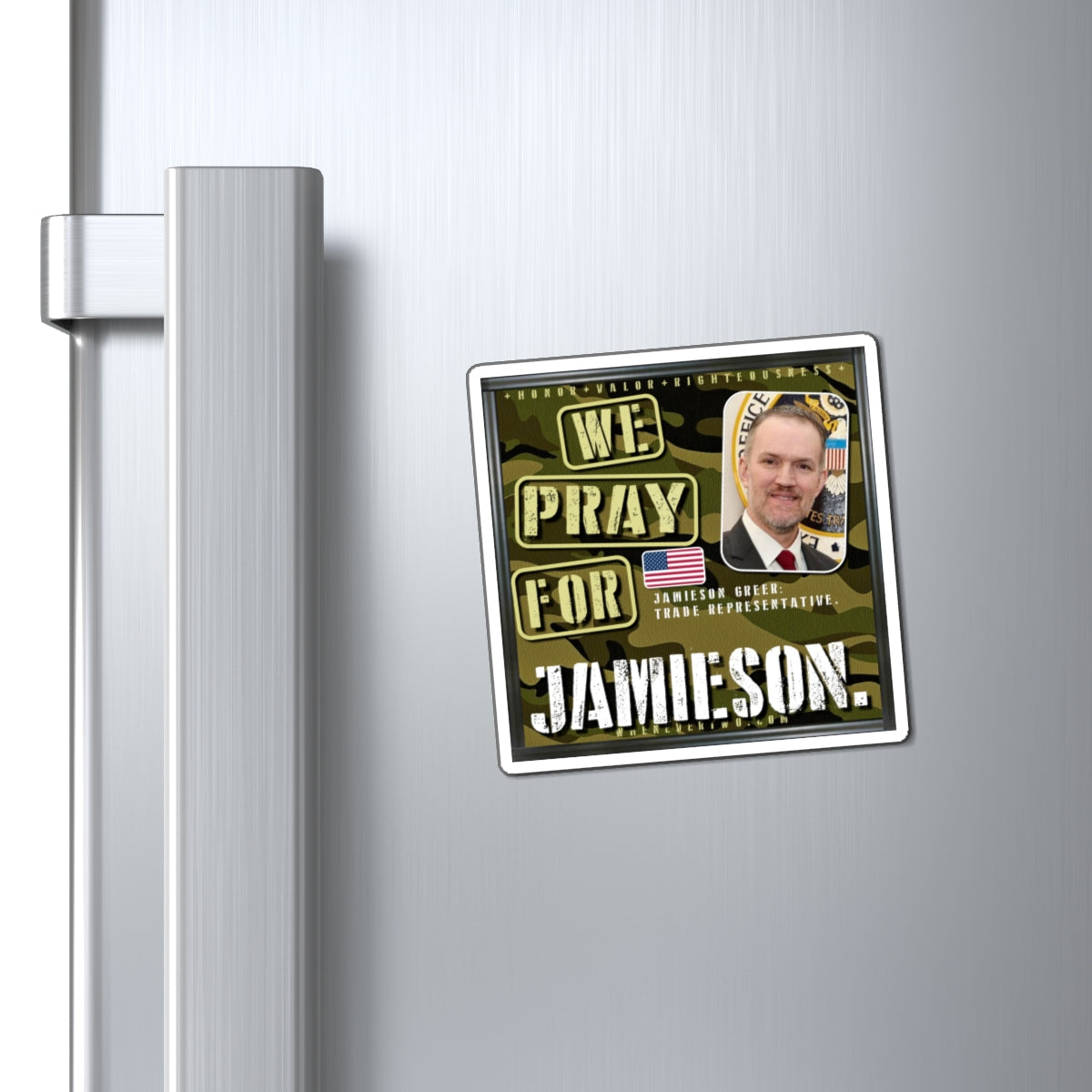 Jamieson Greer - Executive Cabinet Trade Representative - The Man Cave Magnet - 3'' - [132]
