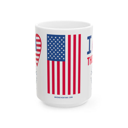 U.S. Access Board - Major Agencies - I Love - Mug - 15 oz