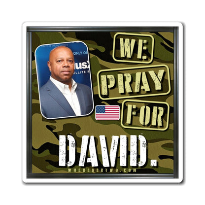 David Webb - We The People - The Man Cave Magnet - 3'' - [25]