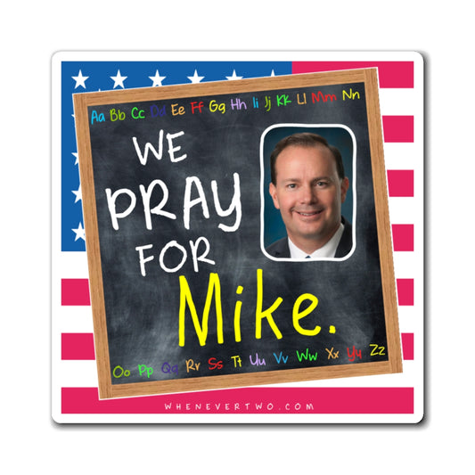 Mike Lee - Legislative Senator Utah - The Blackboard Magnet - 3'' - [241]
