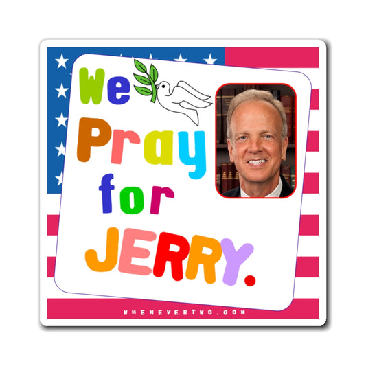 Jerry Moran - Legislative Senator Kansas - Noah's Rainbow Magnet - 3'' - [247]