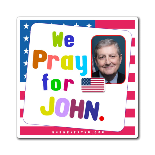 John Kennedy - Legislative Senator Louisiana - Noah's Rainbow Magnet - 3'' - [239]