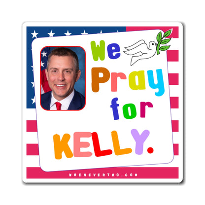 Kelly Armstrong - State Executive Governor North Dakota - Noah's Rainbow Magnet - 3'' - [289]