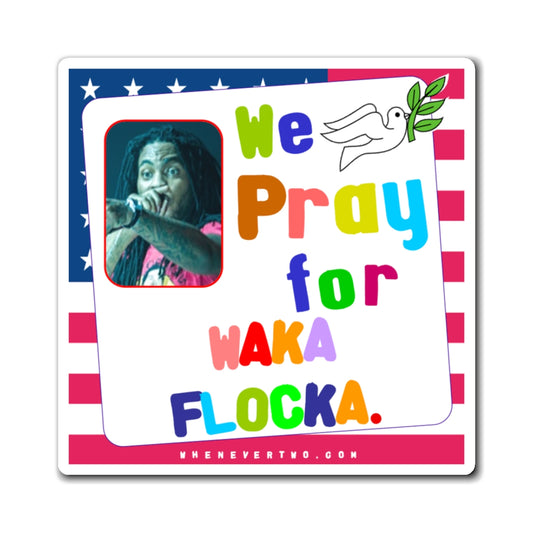 Waka Flocka Flame - We The People - Noah's Rainbow Magnet - 3'' - [105]