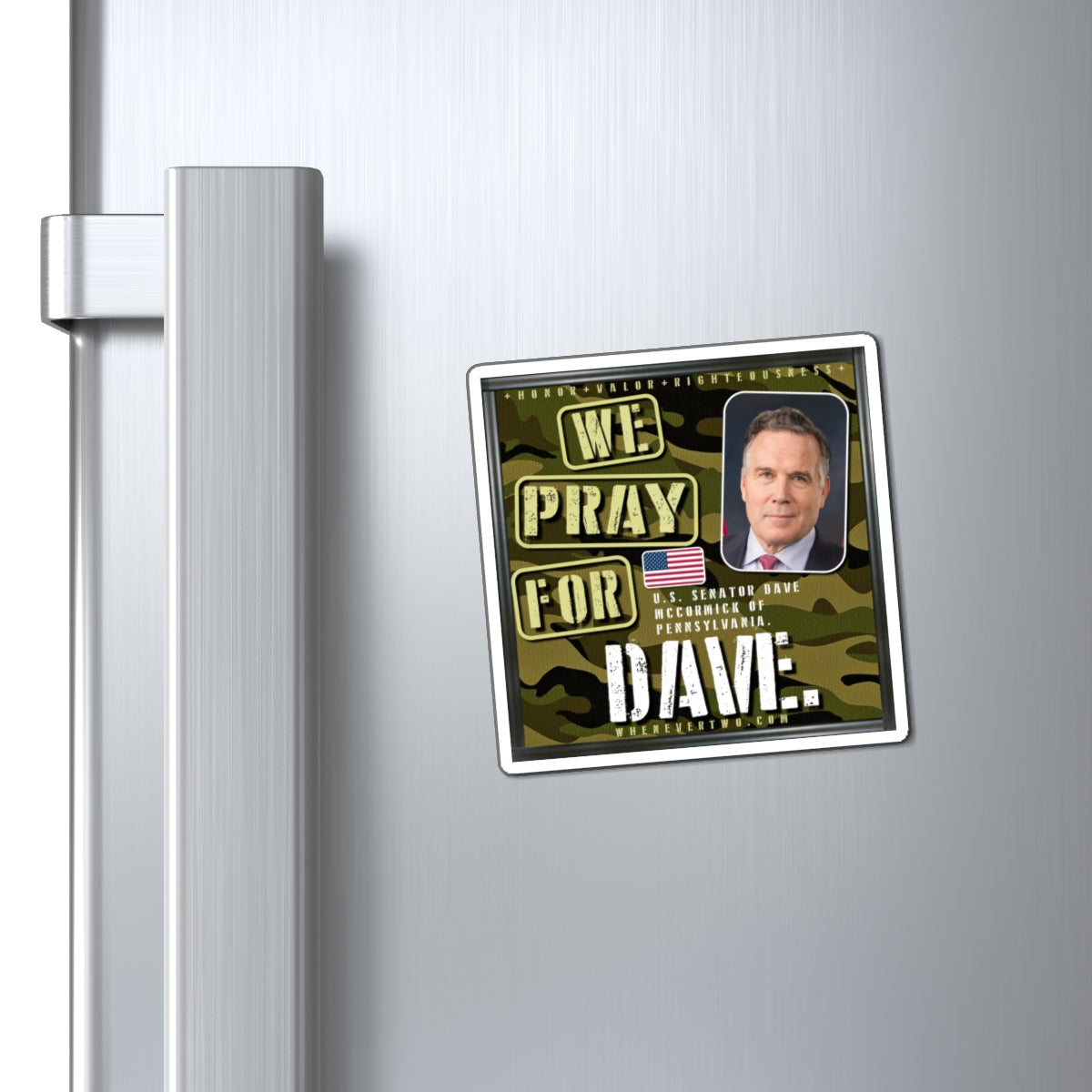 Dave McCormick - Legislative Senator Pennsylvania - The Man Cave Magnet - 3'' - [245]