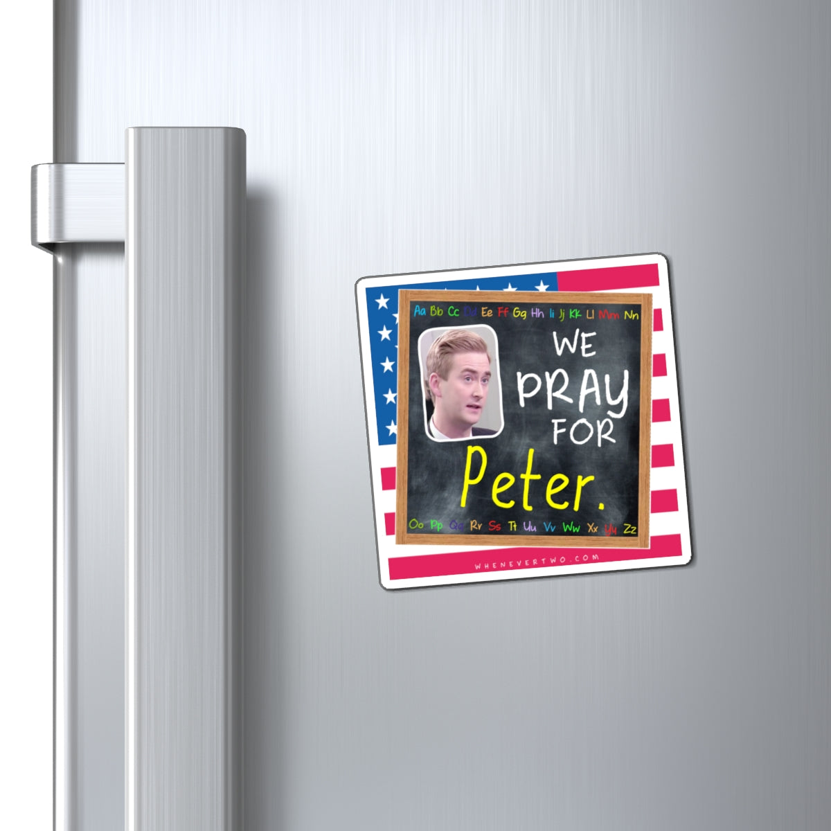 Peter Doocy - We The People - The Blackboard Magnet - 3'' - [82]
