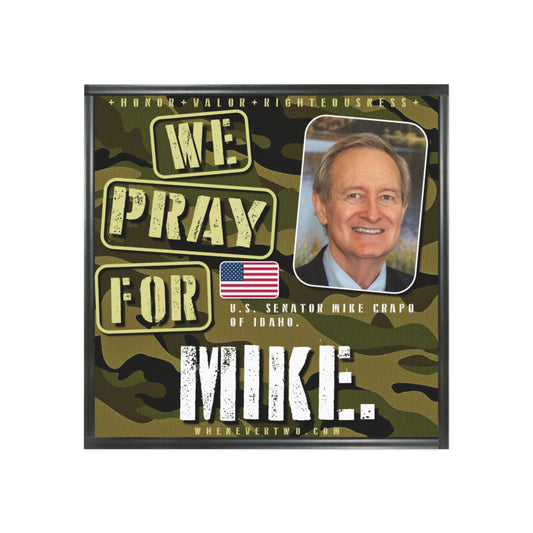 Mike Crapo - Legislative Senator Idaho - The Man Cave Magnet - 3'' - [224]