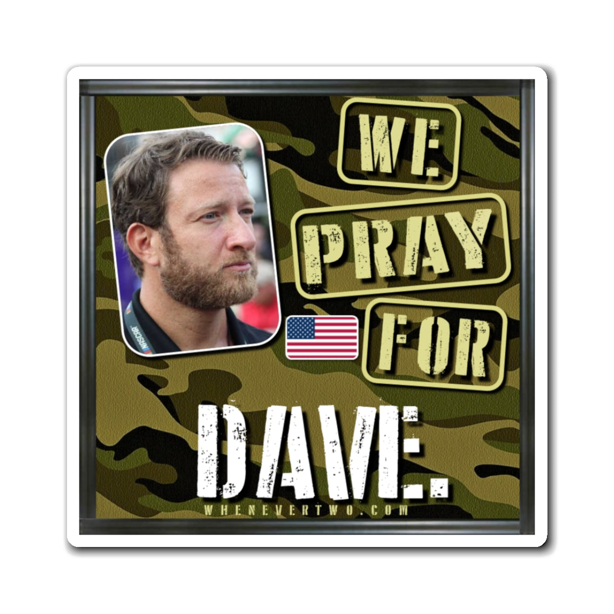 Dave Portnoy - We The People - The Man Cave Magnet - 3'' - [151]