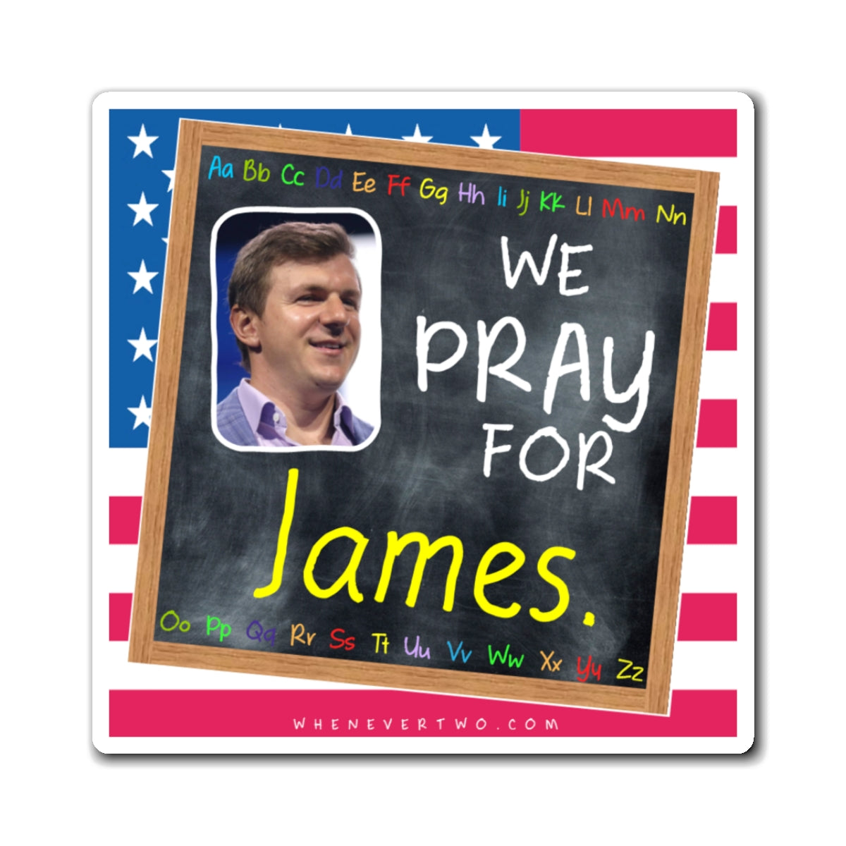 James O’Keefe - We The People - The Blackboard Magnet - 3'' - [156]