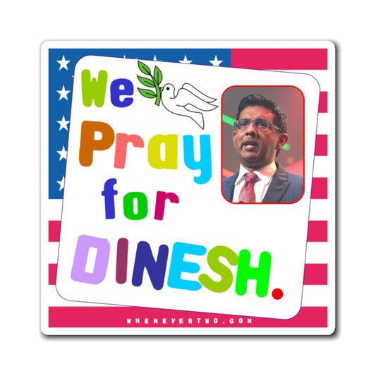 Dinesh D'Souza - We The People - Noah's Rainbow Magnet - 3'' - [31]