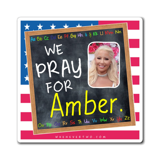 Amber Rose - We The People - The Blackboard Magnet - 3'' - [149]