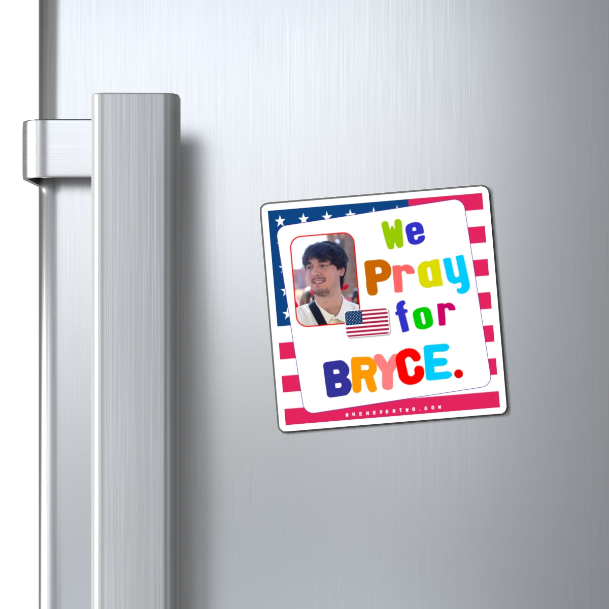 Bryce Hall - We The People - Noah's Rainbow Magnet - 3'' - [147]