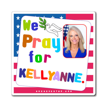 Kellyanne Conway - We The People - Noah's Rainbow Magnet - 3'' - [59]