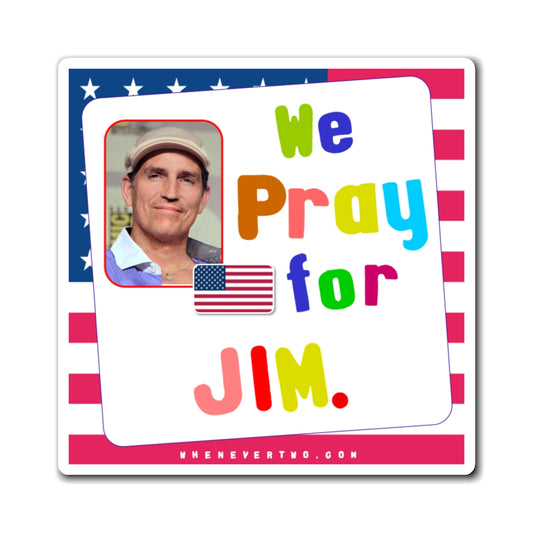 Jim Caviezel - We The People - Noah's Rainbow Magnet - 3'' - [50]