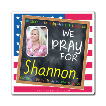 Shannon Bream - We The People - The Blackboard Magnet - 3'' - [95]