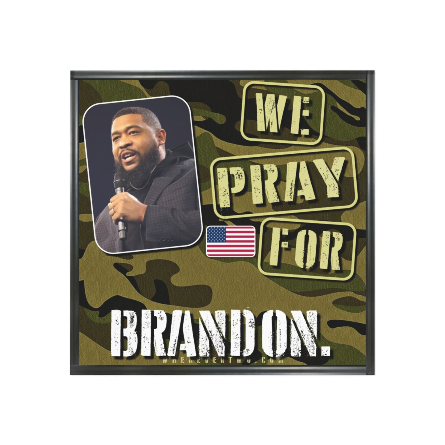 Brandon Tatum - We The People - The Man Cave Magnet - 3'' - [12]