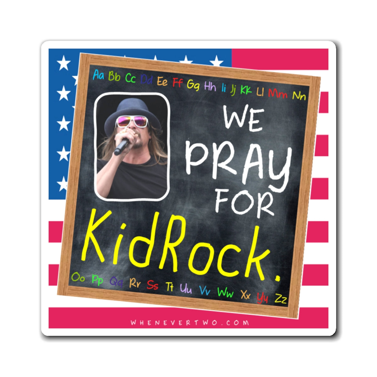 Kid Rock - We The People - The Blackboard Magnet - 3'' - [62]