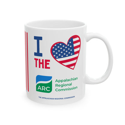 The Appalachian Regional Commission - Major Agencies - I Love -  Mug - 11 oz