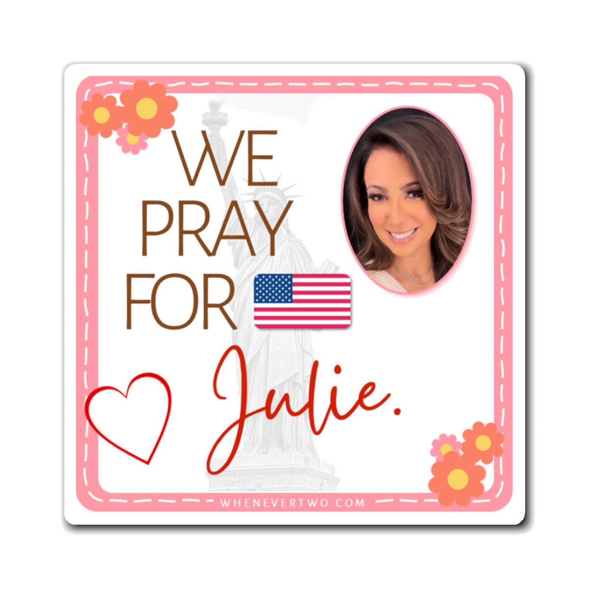 Julie Banderas - We the People - The Girl Cave Magnet - 3'' - [301]