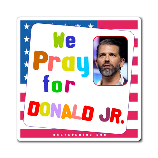 Donald Trump Jr. - We The People - Noah's Rainbow Magnet - 3'' - [305]