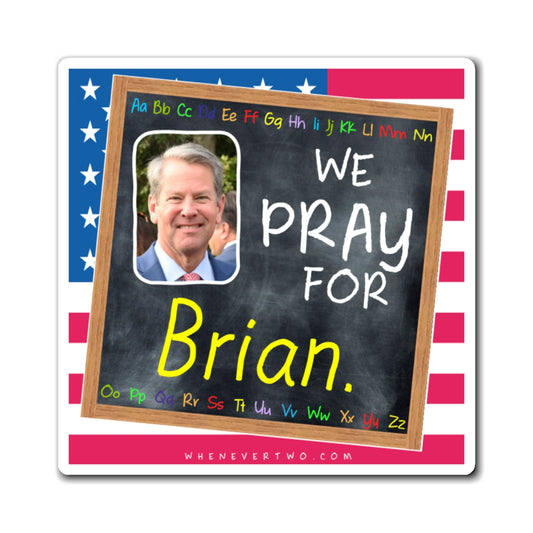 Brian Kemp - State Executive Governor Georgia - The Blackboard Magnet - 3'' - [278]