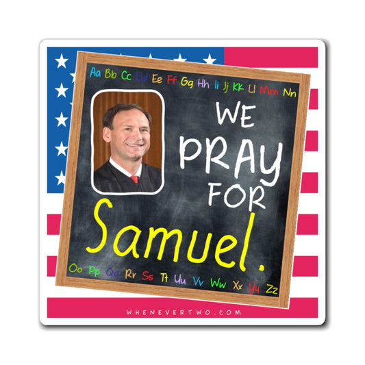 Samuel A. Alito, Jr. - Judiciary Supreme Court Associate Justice - The Blackboard Magnet - 3'' - [138]