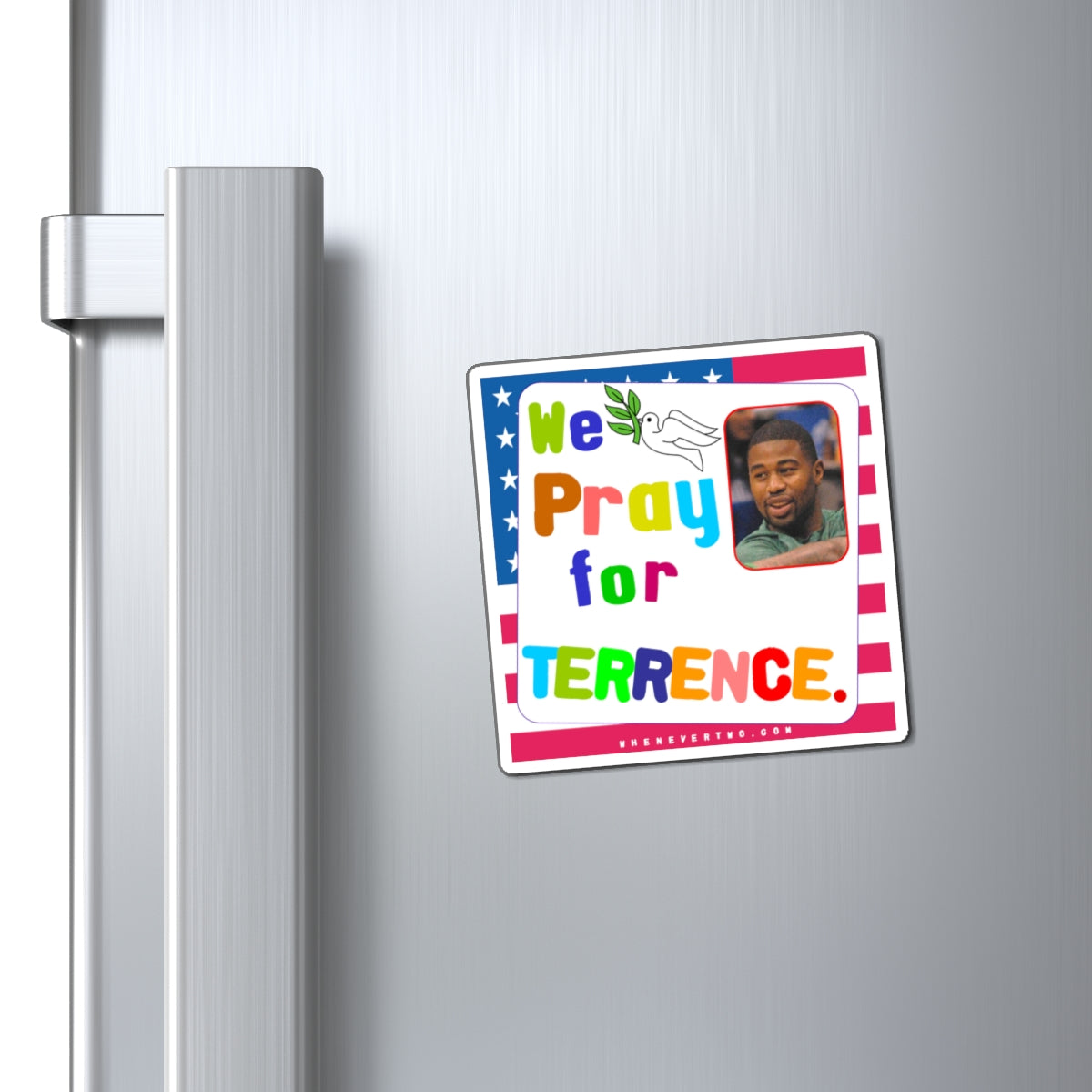Terrence K. Williams - We The People - Noah's Rainbow Magnet - 3'' - [166]