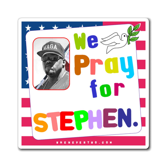 Stephen Davis - We The People - Noah's Rainbow Magnet - 3'' - [316]