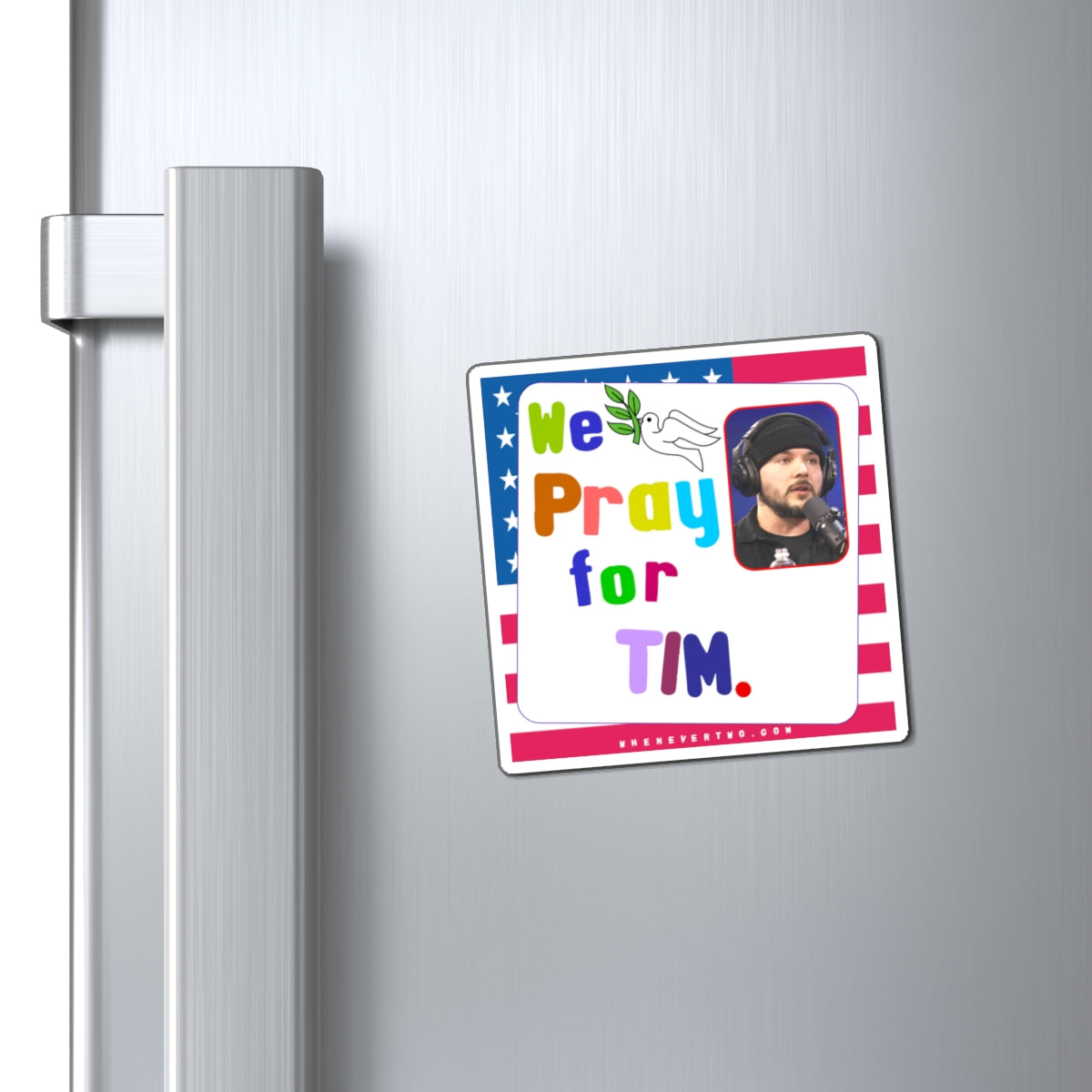 Tim Pool - We The People - Noah's Rainbow Magnet - 3'' - [185]