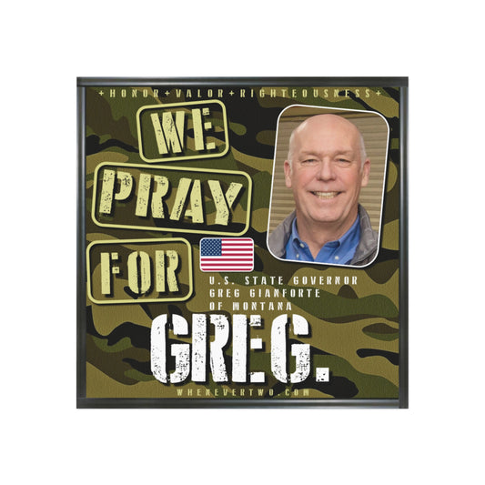 Greg Gianforte - State Executive Governor Montana - The Man Cave Magnet - 3'' - [285]