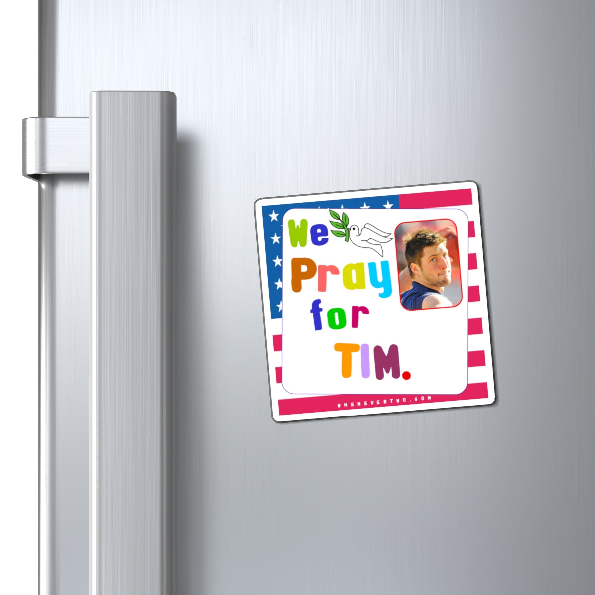 Tim Tebu - We The People - Noah's Rainbow Magnet - 3'' - [195]