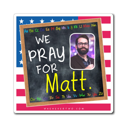 Matt Walsh - We The People - The Blackboard Magnet - 3'' - [73]