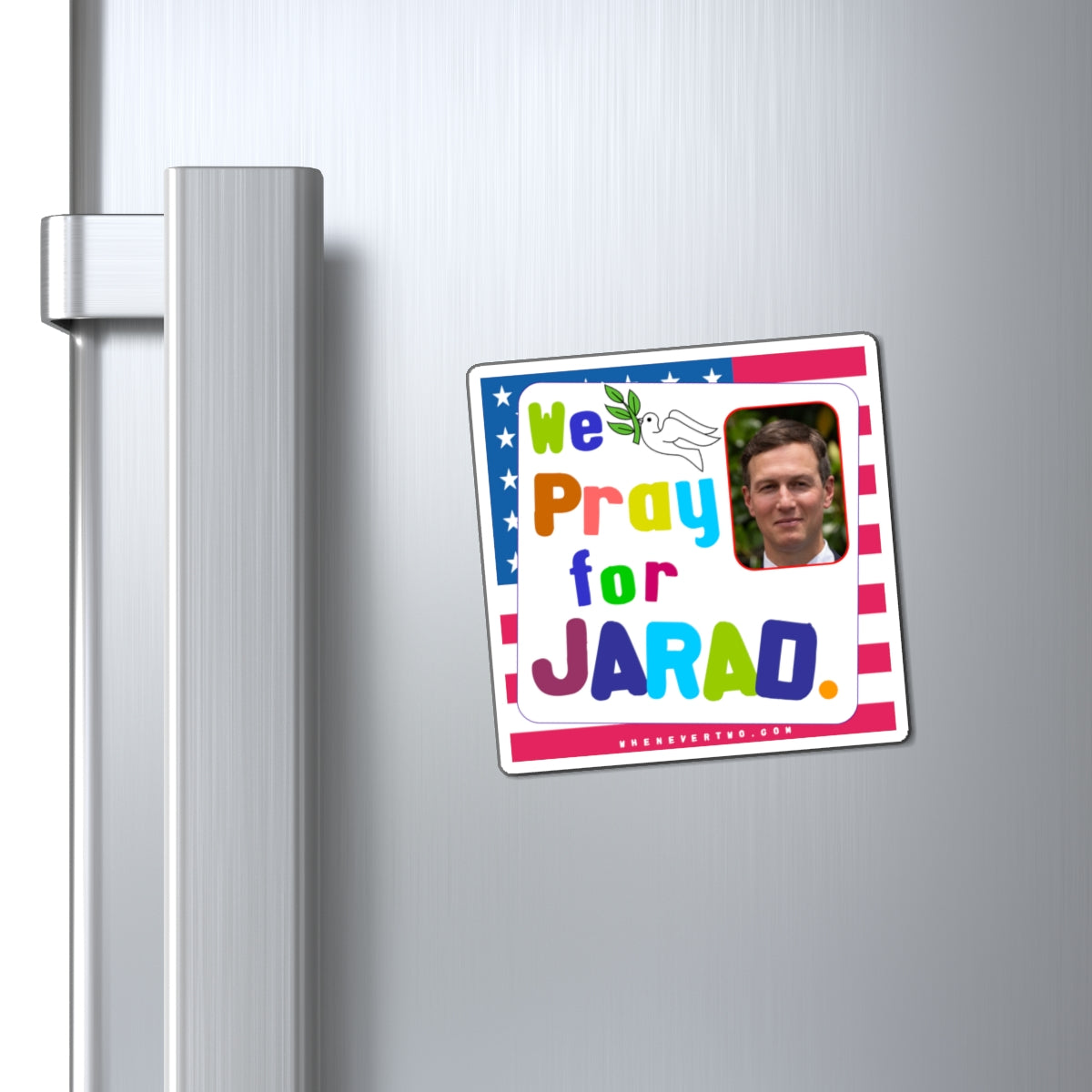 Jared Kushner - We The People - Noah's Rainbow Magnet - 3'' - [330]